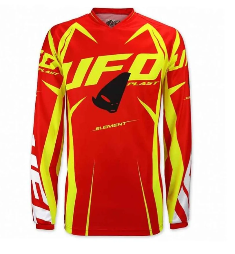 2023 MTB Trikot Herren BMX Moto Enduro Motocross Trikot MTB Trikot MX Radtrikot Fahrrad DH Sport-Shirt Downhill-Trikot – Detail 5