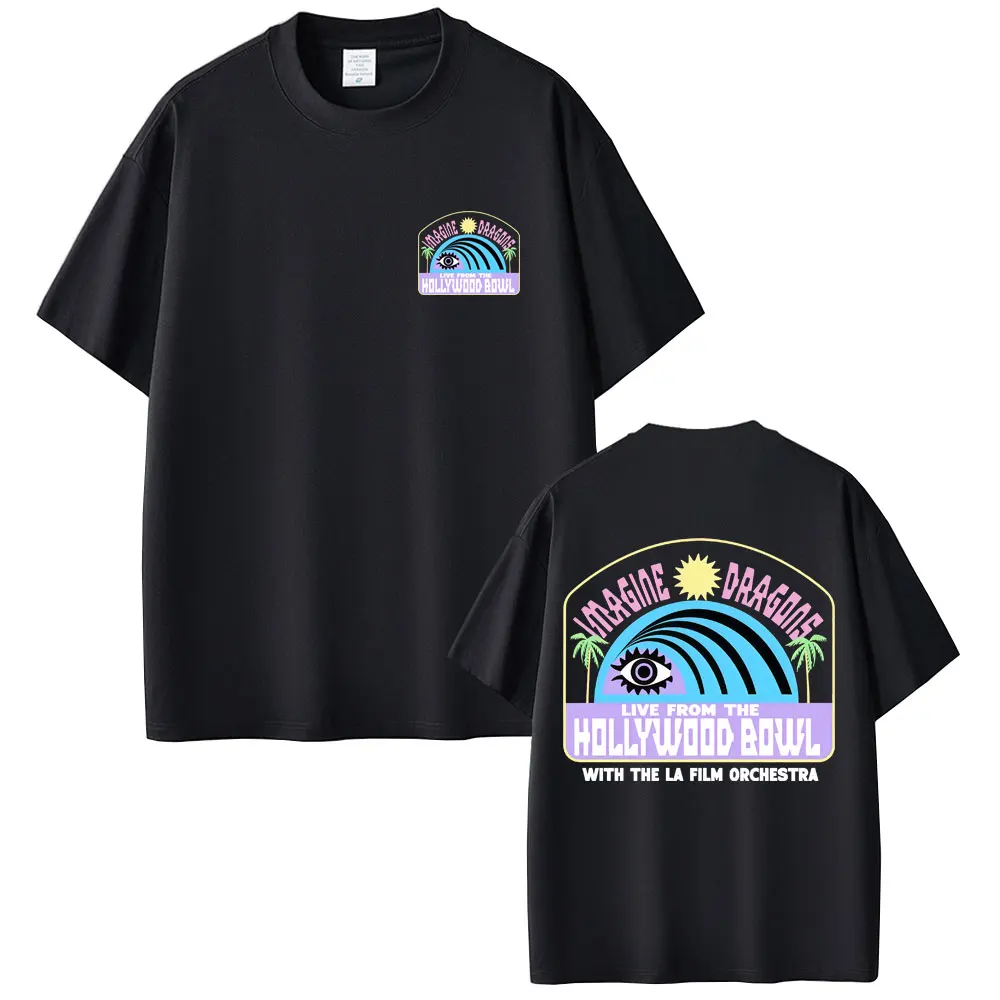 

Rock Band Imagine Dragons Loom Tshirt Men Women Hip Hop Oversized Short Sleeve T Shirts Unisex Casual Vintage Cotton T-shirts