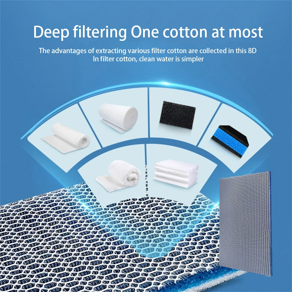 High Density Material Biochemical Cotton Effective Filtering Non-toxic Materials Durable And Long-lasting