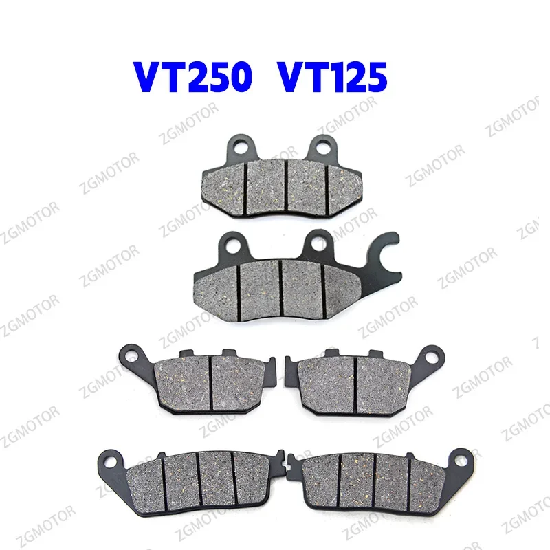 Front Or Rear Brake Pads For Honda VT 250 C Magna 1994-2003 VT250 Spada 1988-1991 VT 125 Evolution 1998-2002 Shadow 1999-2008