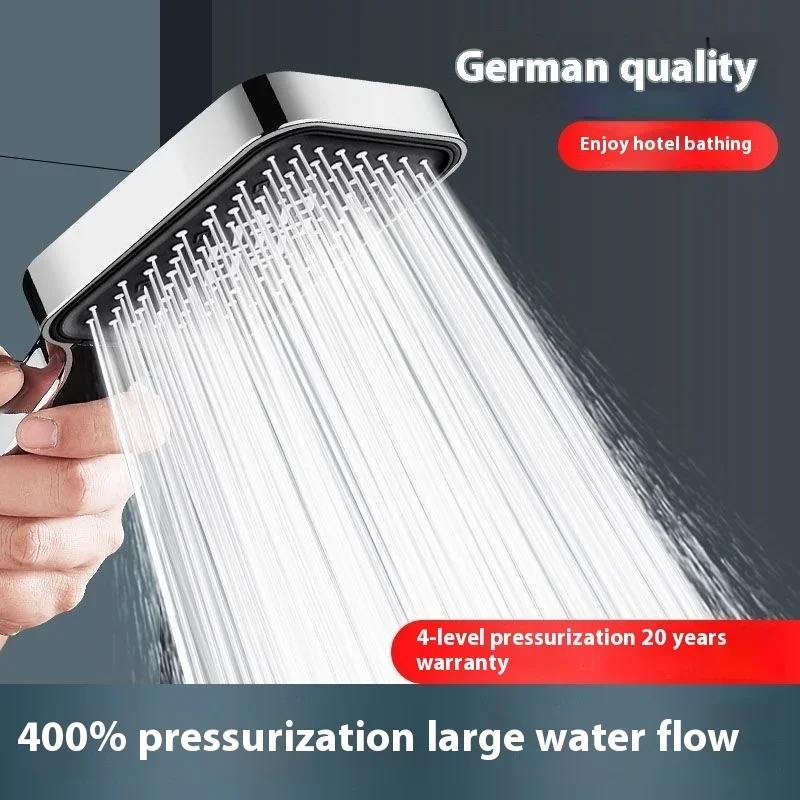 

Super Pressurized Shower Head - 15cm Large Panel, High-Flow Household Bathroom Shower