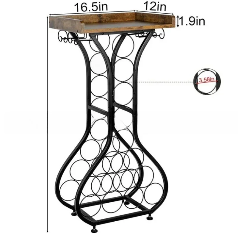 Modern Simple Living Room Dining Room Floor-to-Ceiling Wine Cabinet Display Stand - Elegant Storage Solution