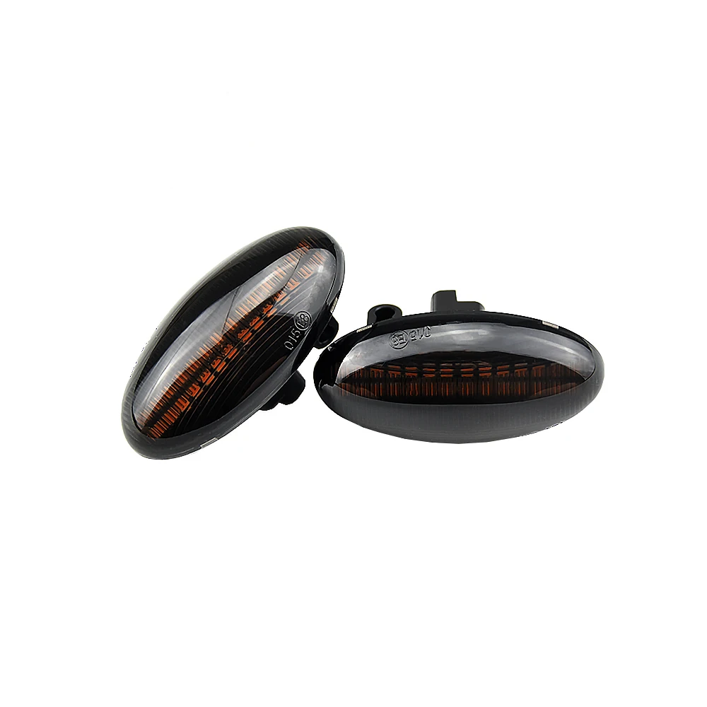

2x LED Dynamic Turn Signal Side Marker Light For Peugeot 1007 107 108 206 301 307 407 4007 607 Partner Expert Traveller