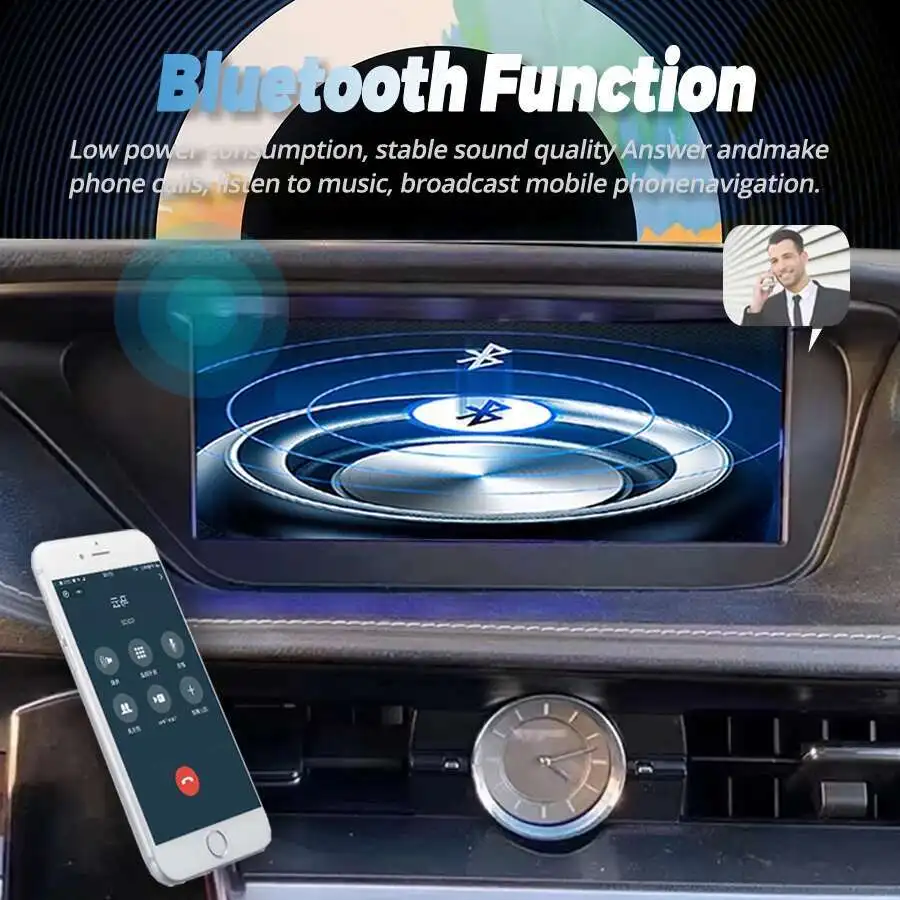 10,25-дюймовый экран Android 14, для Lexus ES350 ES400 ES250 ES300h CarPlay, автомобильное авторадио, стерео GPS-навигация, мультимедийный видеоплеер