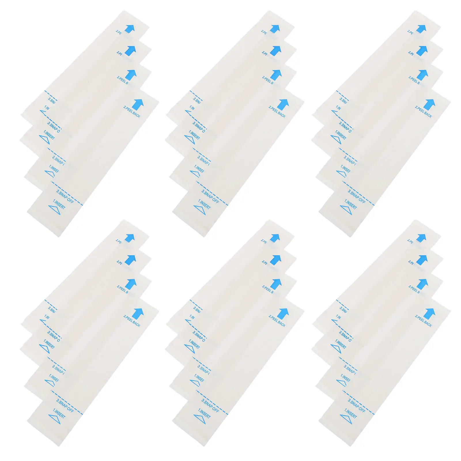 100Pcs Thermometer Protection Covers Disposable Paper Sleeves Hygienic Single-Use Temperature Reading Shields for Digital