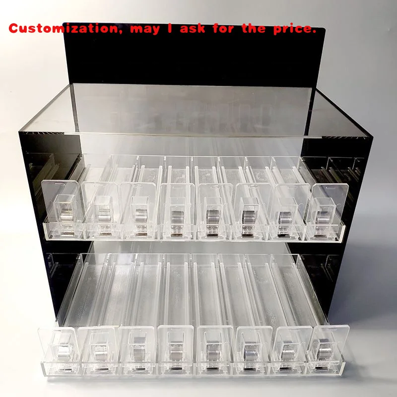 

custom.Smoke Shop Acrylic Counter Display Display Cabinet Dispenser Showcase Display
