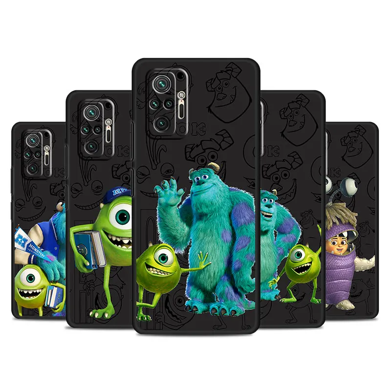 Disney Monster Jame Sullivan phone Cases for Xiaomi Redmi Note 9 13 case 11S 13C 10 5G 12 Pro 12S 12C 7 fundas Antiscratch cover