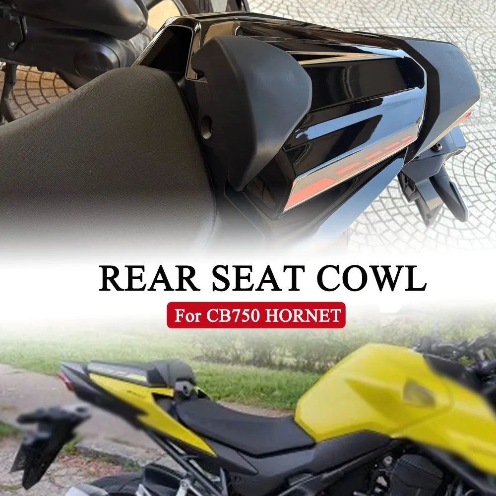 Couvercle de capot de siège arrière de moto, carénage arrière, pour Honda CB 750 CB750 Hornet 2023 2024, CBR400R CBR500R CB400F CB500F
