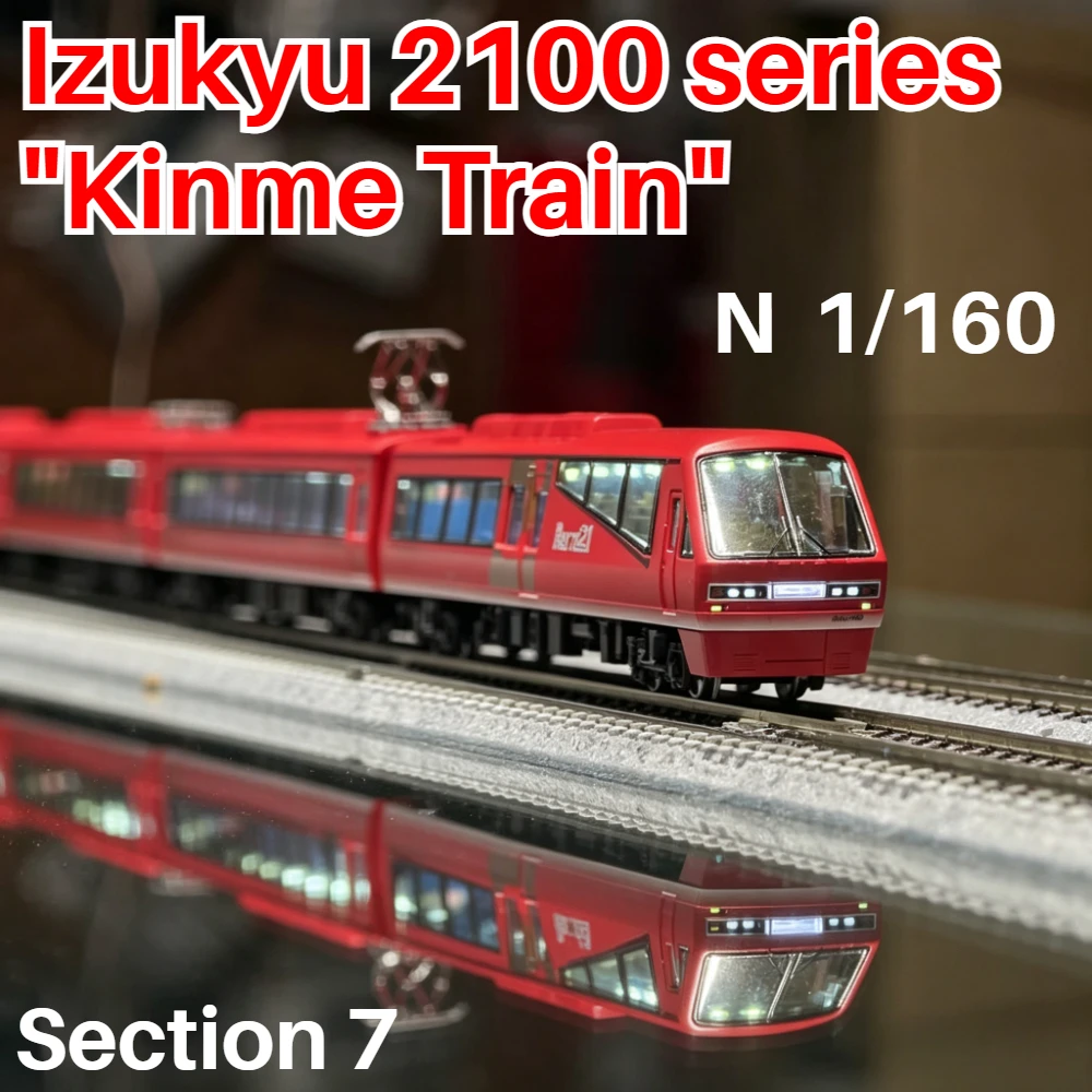 KATO N Type 1/160 Model Train Izukyu 2100 Series 