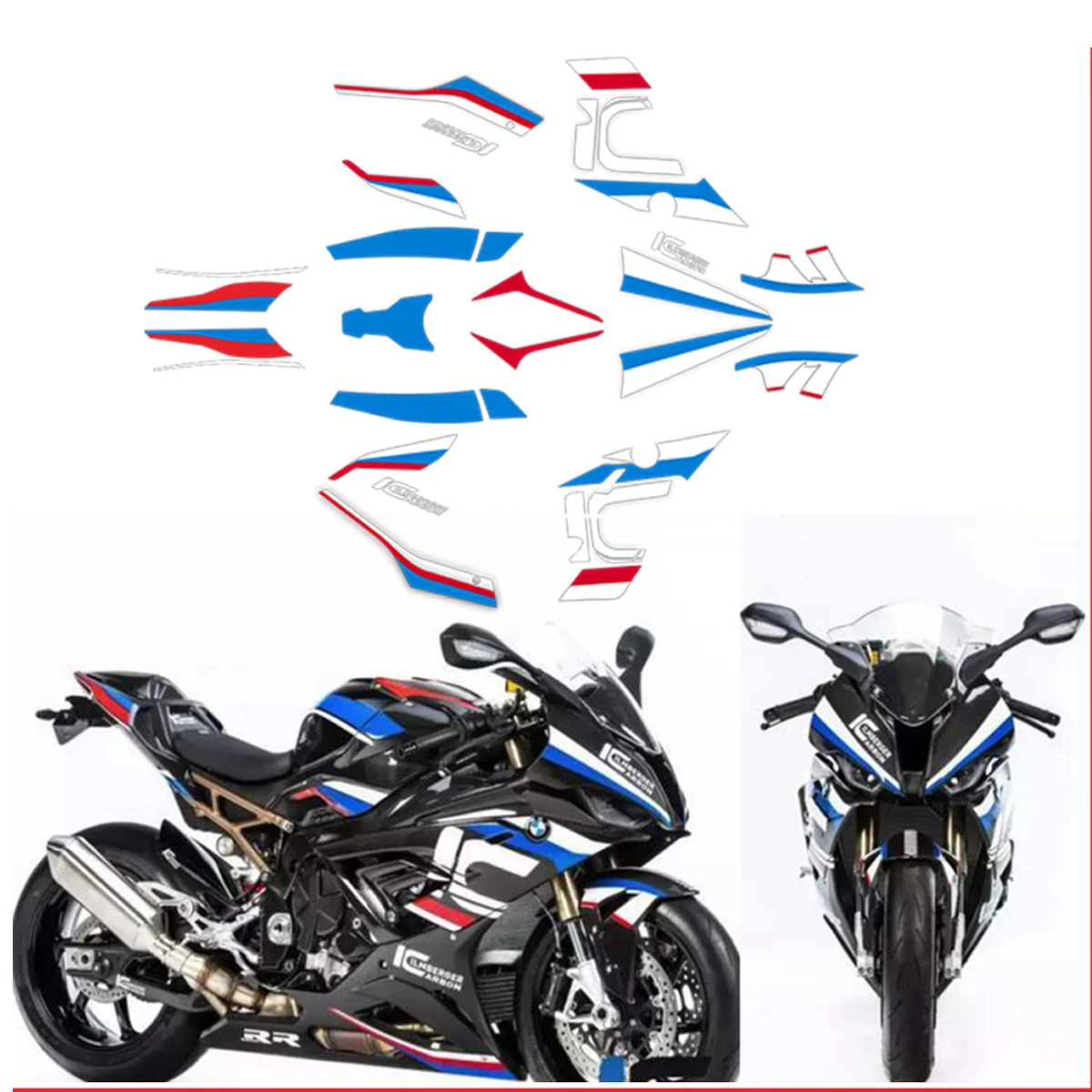 Suitable for BMW S1000RR modification S1000RR 19-22 stickers, decals, and full car stickers