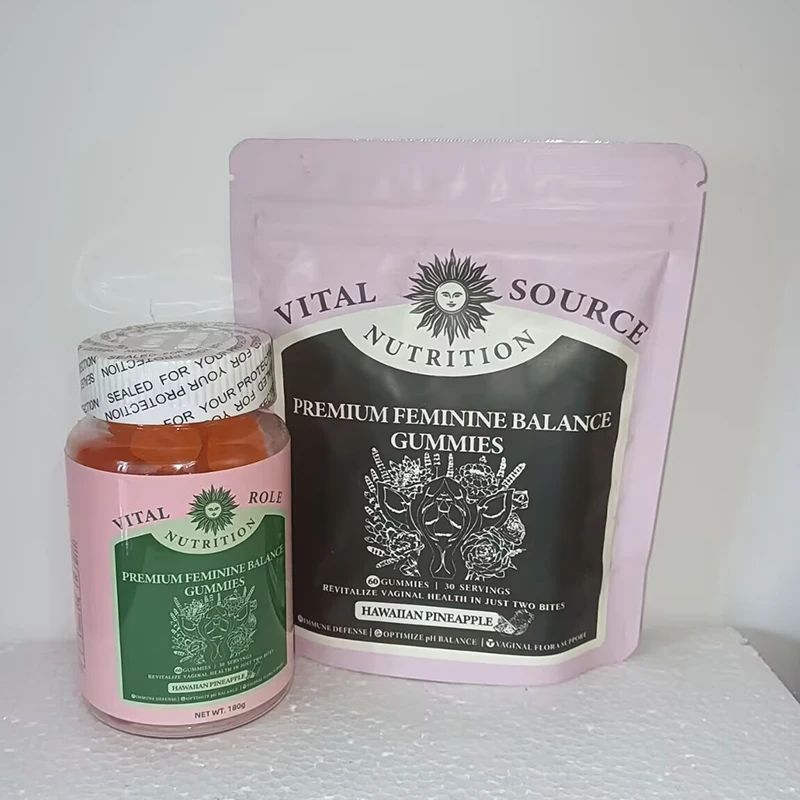 1 set of female balance gummies to supplement energy vitamins relieve fatigue - Image 6