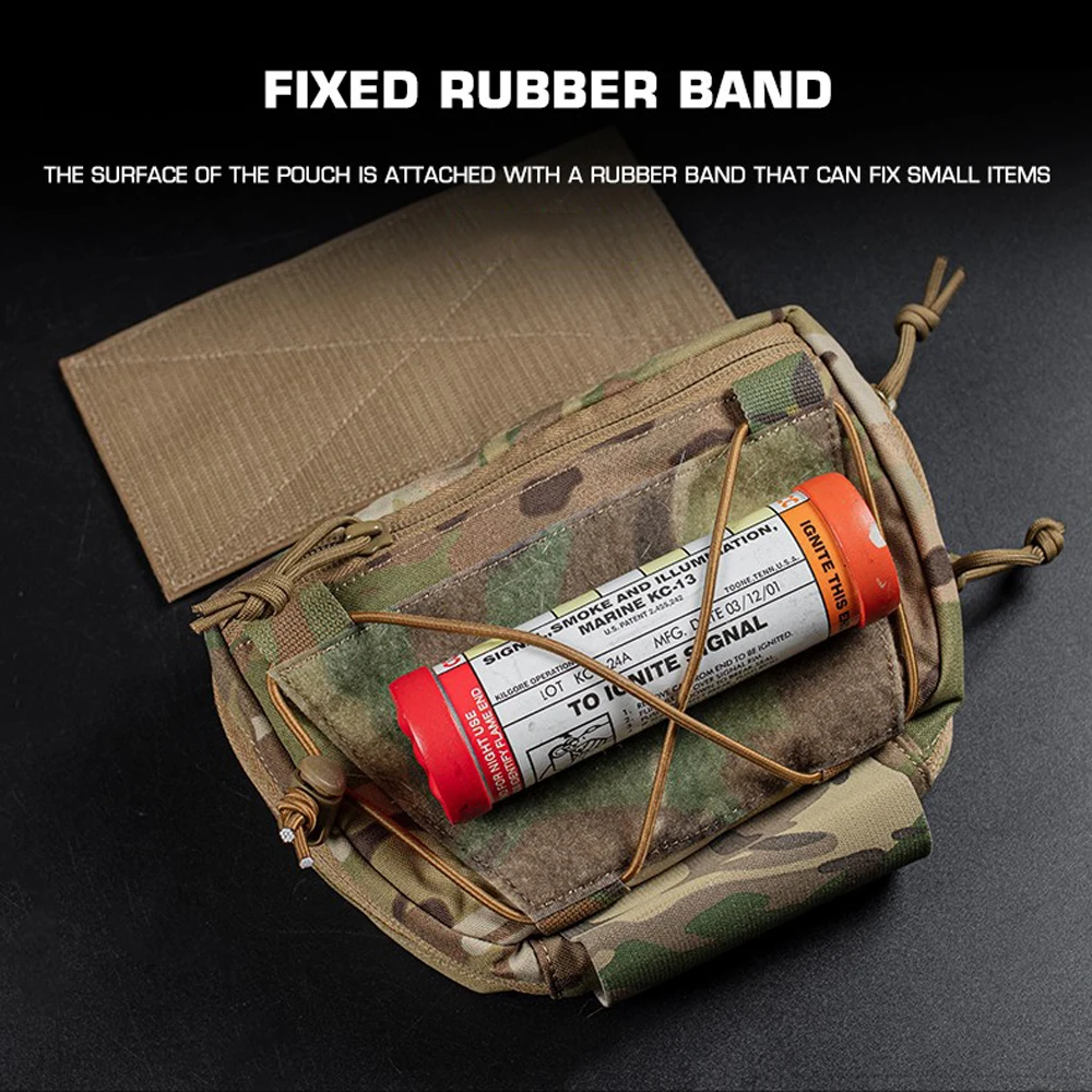 Chaleco táctico subabdominal con bolsa rápida para Airsoft y Paintball - imagen 4