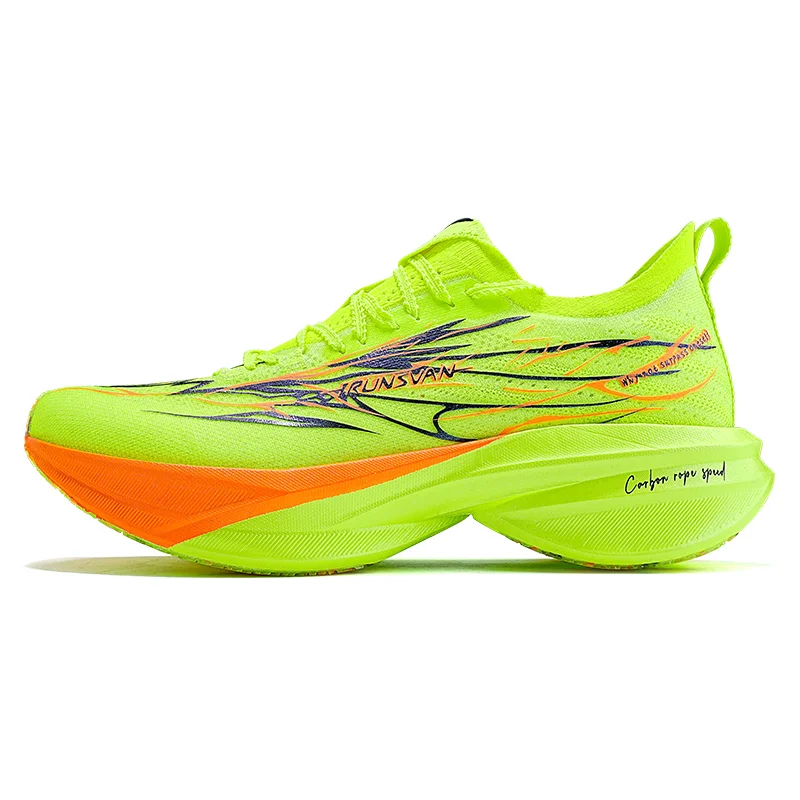 Vollflächen-Carbonplatte Laufschuhe Unisex 2025 - IRUNSVAN Läufer Geschwindigkeitstrainings-PE-Testschuhe 136 – Detail 29