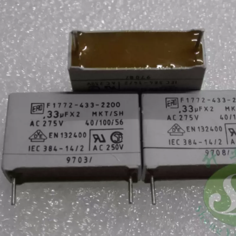 10pcs-100pcs ERO MKT F1772 0.33uf/275VAC 330nf u33 334 brand new film capacitor 22MM