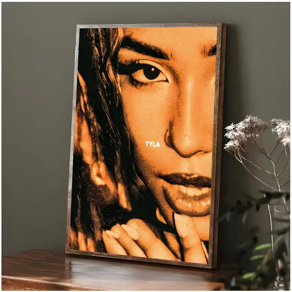 Dynamic Singer T-Tyla Poster Modern Wall Art Bedroom Living Room Print Unframed