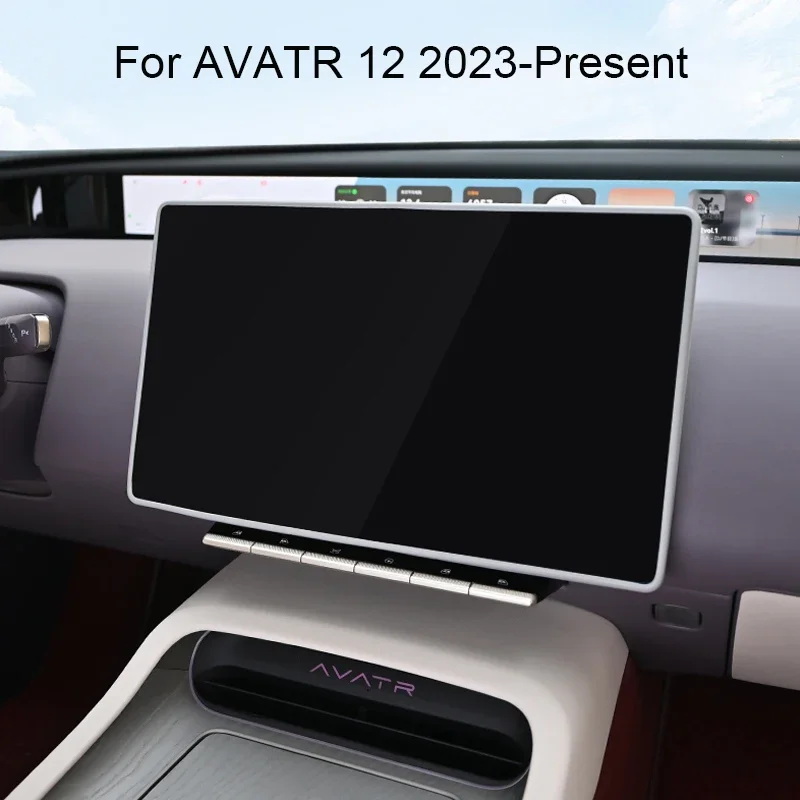 

15.6" Car Navigation Screen Protective Silicone Cover Interior Mirror Cover Auto Accessory For CHANGAN AVATR 12 2023-Present