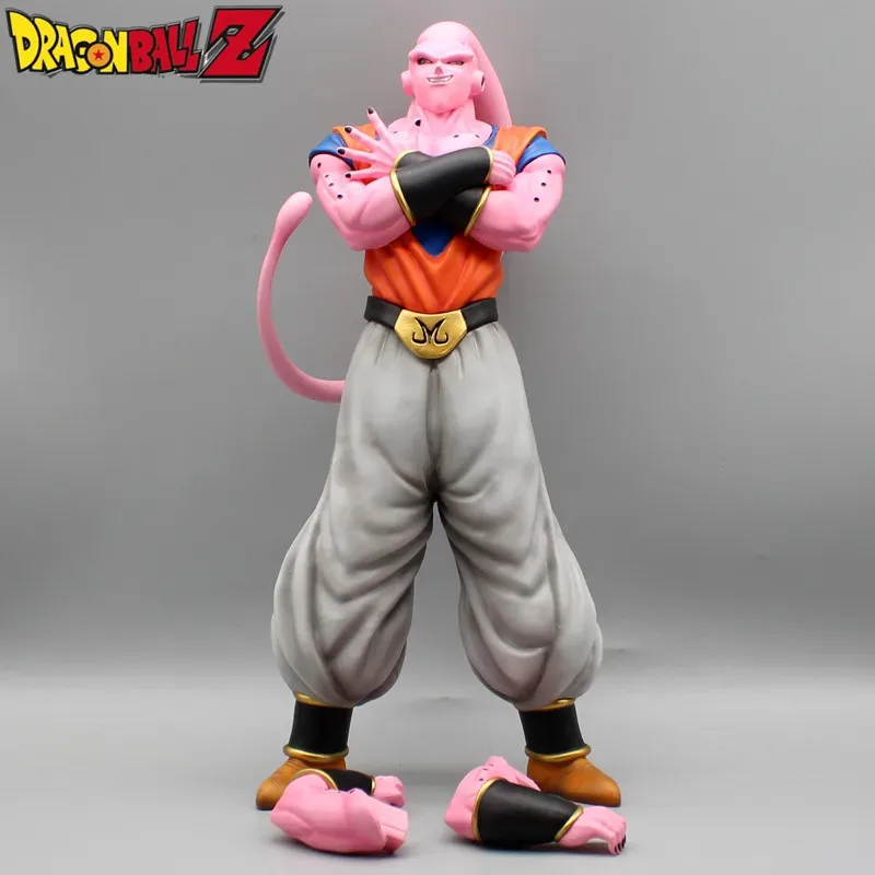 36cm Dragon Ball Anime Figure Super Saiyan Gk Evil Majin Buu Action Figurine Pvc Statue Model Doll Room Collection Toys Gift