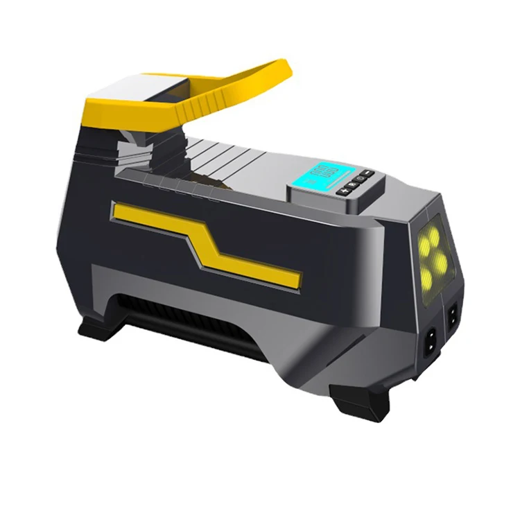 

Автомобильный воздушный насос переменного/постоянного тока, домашний автомобильный насос двойного назначения 12 В, портативный двухцилиндровый автомобильный воздушный насос для шин, накачка шин