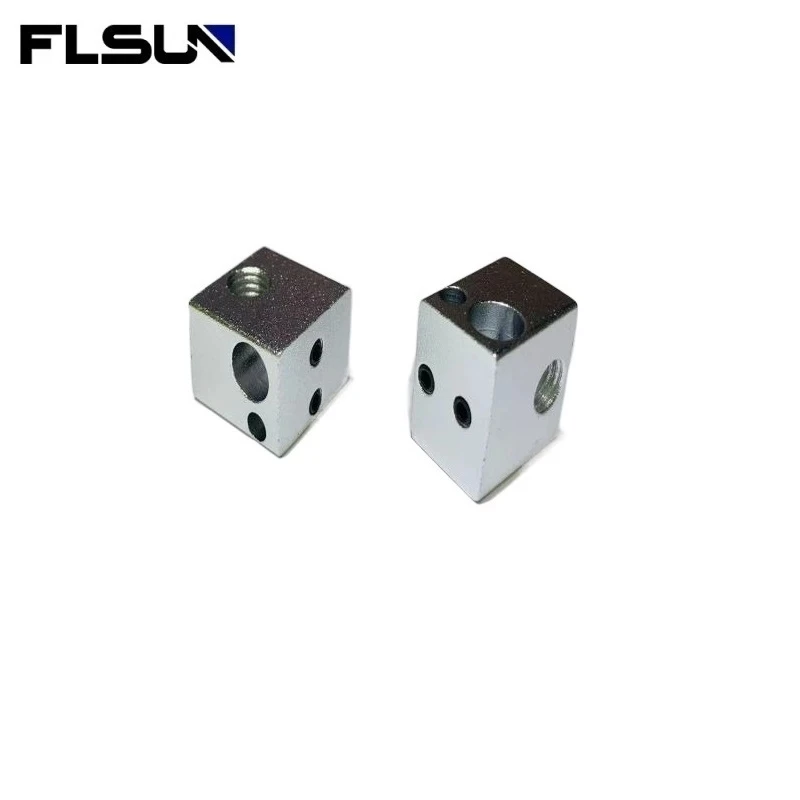 Imagem -05 - Flsun Qq-s Pro Bloco Aquecedor de Alumínio Alta Temperatura para Extrusora Hotend Kits Peças de Calor Originais Delta q5 Pcs por Pacote