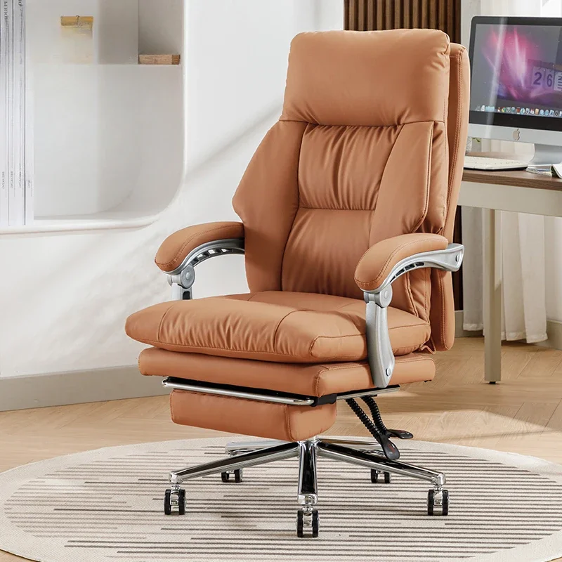 

Comfortable Office Chair Relax Footrest Computer Recliner Backrest Gamming Game Wheels Furniture Swivel Sillas Meeting Bed