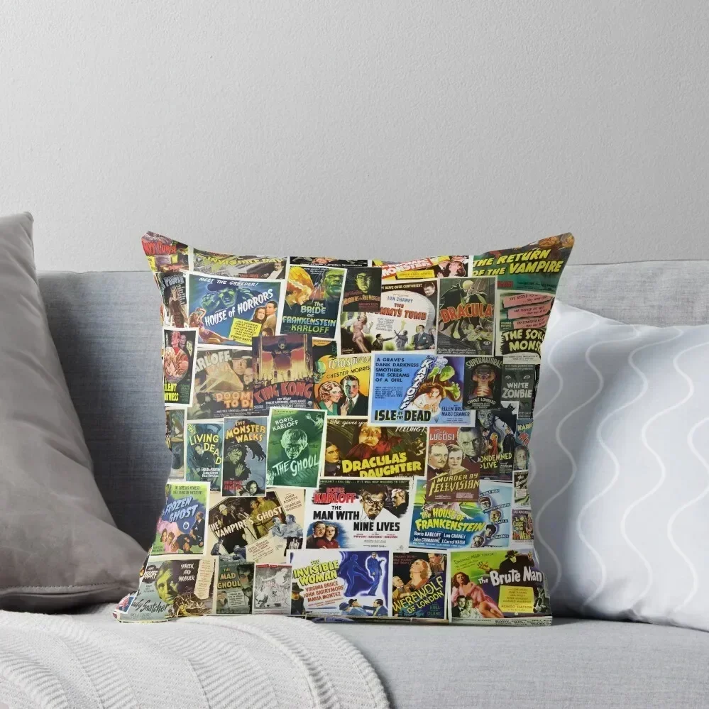

Vintage Horror Throw Pillow Christmas Cushion For Home christmas cushions covers Sofa Cushions Covers Luxury Pillow Cover pillow