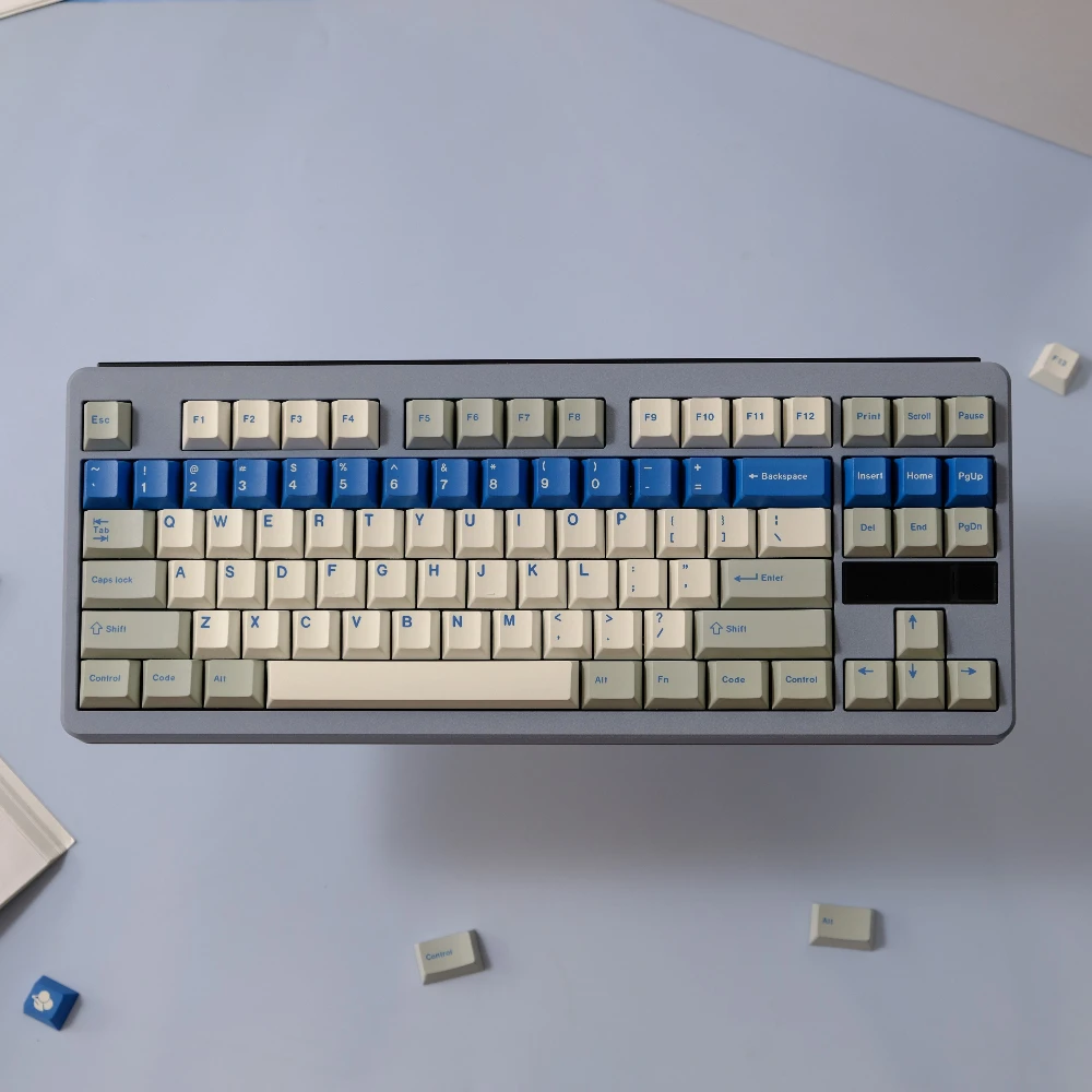 

146-клавишный набор колпачков для клавиш с английским GMK Blue Alert Cherry Profile PBT Dye Sublimation Key Cap для механической клавиатуры Cherry MX Switch