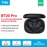 TRN BT20PRO Wireless Bluetooth 5.3 HIFI Earphones Module Upgrade Cable Replaceable For air pods Conch 0.75 0.78 mmcx 2pinsqdc