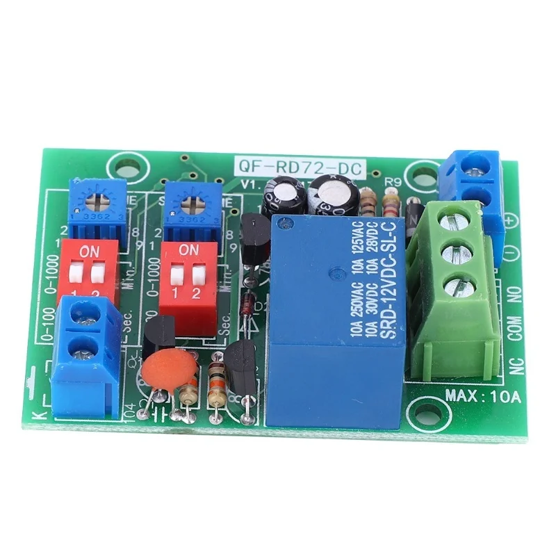 AliExpress NONE RD72-DC-12V Infinite Cycle ON OFF Relay Module Trigger Delay Switch Infinite Loop Relay