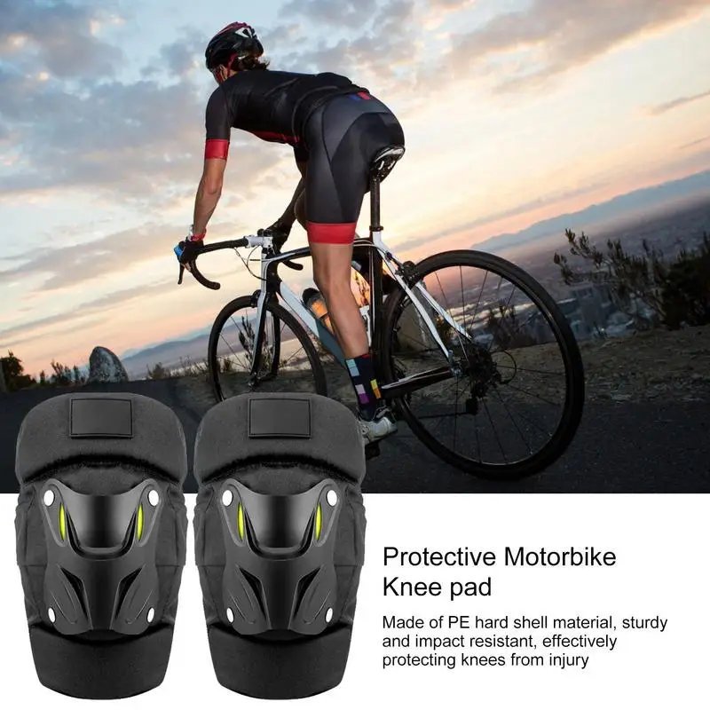 Knee Shin Protective Gear Unisex Accessories Set Crashproof Nonslip Knee Pads Protector For Motocross Roller Skating Parkour