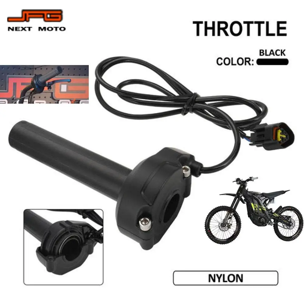 Motorcycle Throttle Turn Grip Handlebar Accelerated Handle Throttles For Sur-Ron Surron Light Bee S X Parts Electric Dirt Bike