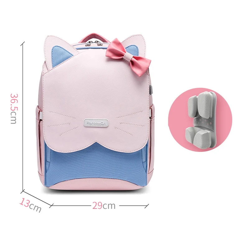 Cute School Backpacks For Girls 1-5 Grade School Bags Kids School Bag Reduce burden High quality Children Students Backpack