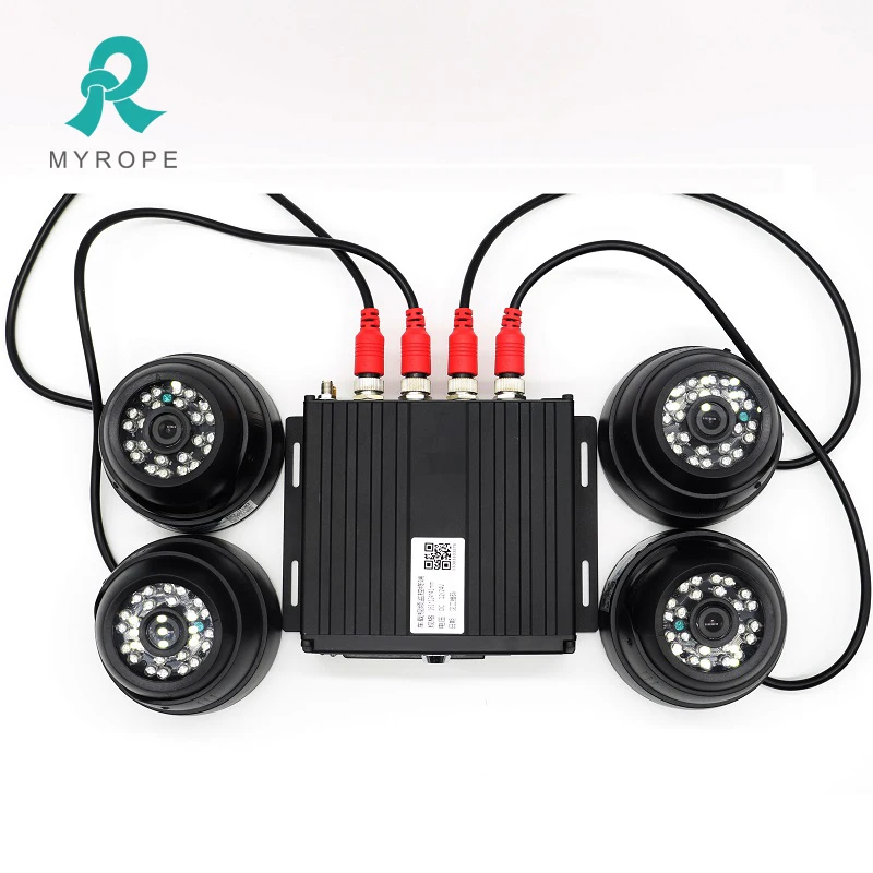 4G MDVR 1080p HD GPS Bus Mobile Monitoring Kit 8ch DMVR AHD 1080P