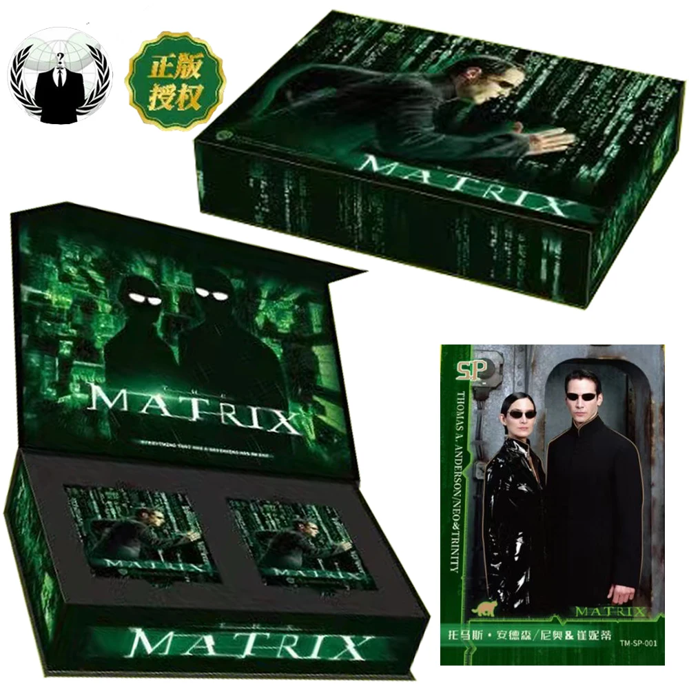 Neu die Matrix Karte Film Charakter seltene TCG-Spiel spielen sammeln Karte Kinder Geburtstag Geschenk karte Box