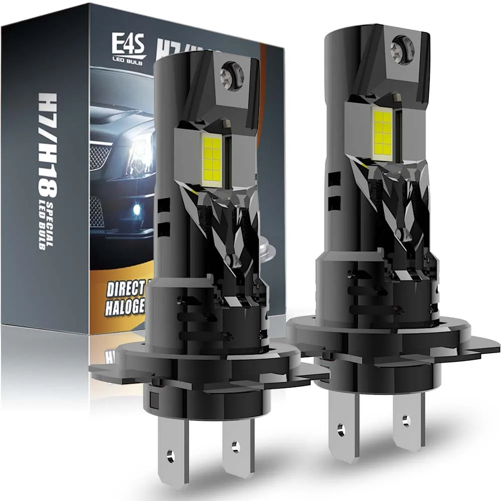 

2pcs H7 Led Headlight PX26d 64210 64210NL 64210NBS 64180L PY26d-1 H18 Base Socket 12v GC 7535