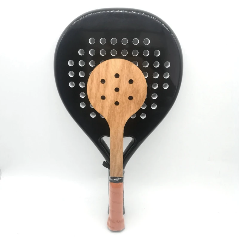 Functional Wooden Racket Pointer Tennis Swing Practice Tool Training Auxiliary Equipment