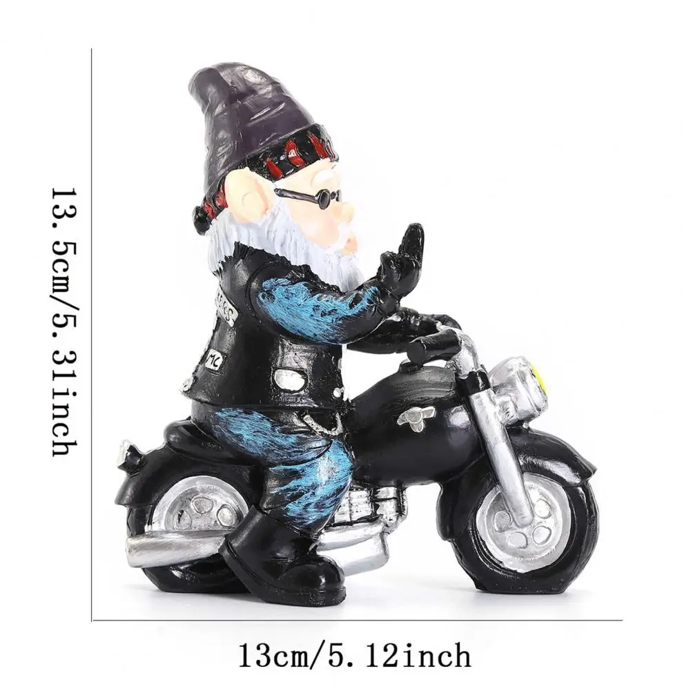 Waterproof Garden Ornament Whimsical Waterproof Gnome Sculpture for Outdoor Garden Decor Resin Statue with Funny Shape Durable