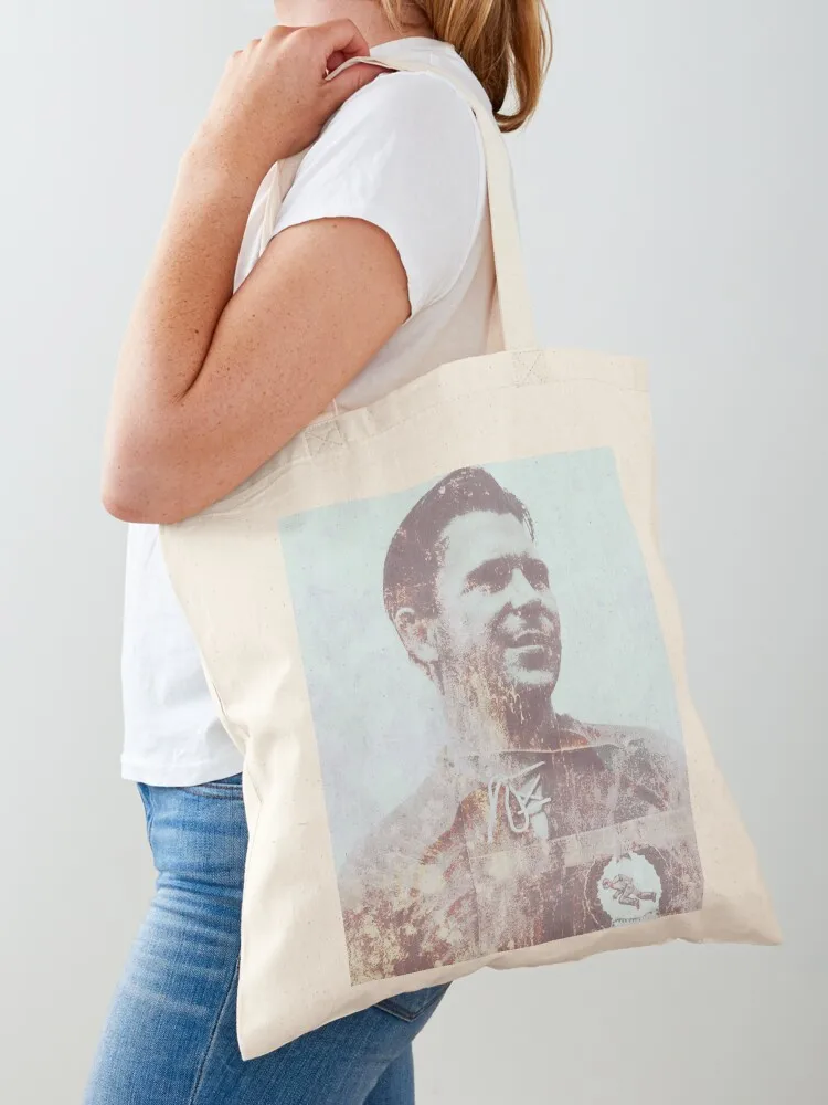 Vintage Ferenc Puskás Artistic Edit Tote Bag Eco bag shopping bag Canvas Tote