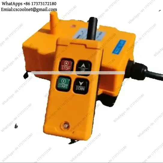 12V 24V 220V 380V HS-4 4 Channel 1 Speed Control Hoist Crane Radio Remote Controller Universal