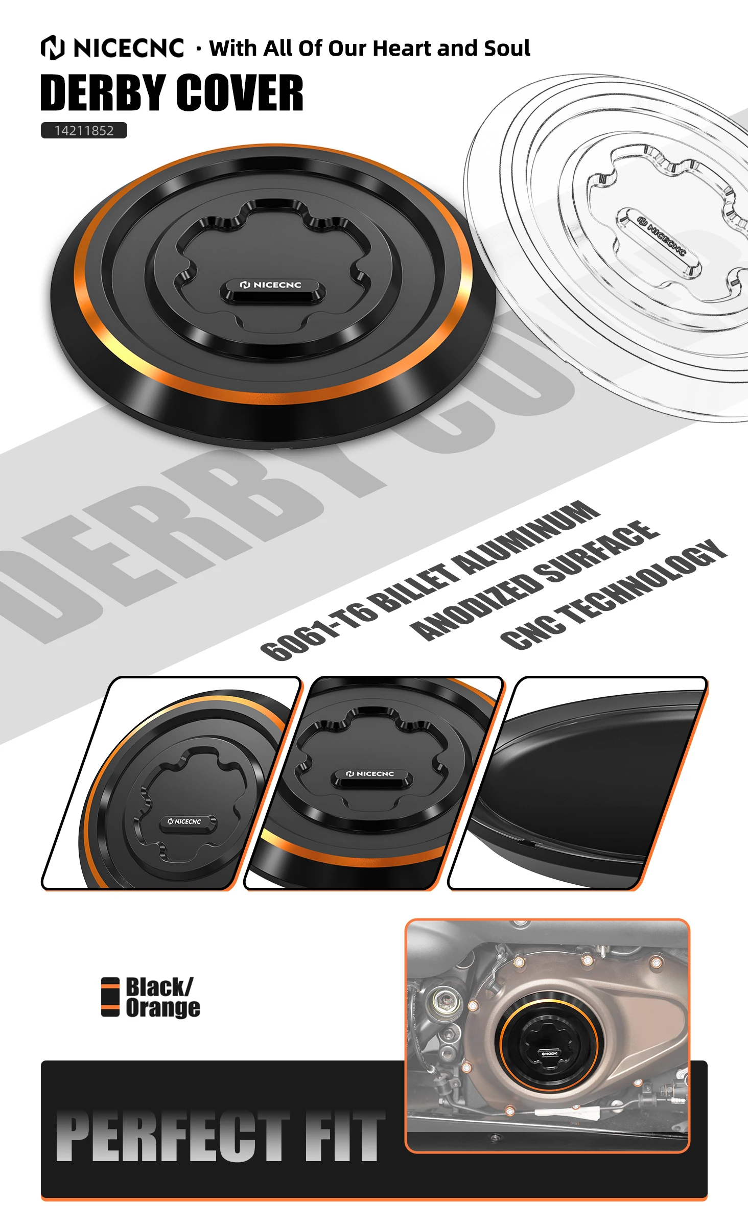 Für Harley Sportster S RH1250S 2021-2024 Seitliche Kupplungsabdeckung Lichtmaschinenabdeckung Pan America 1250 RA1250 Nightster RH975 2023-24 – Detail 8