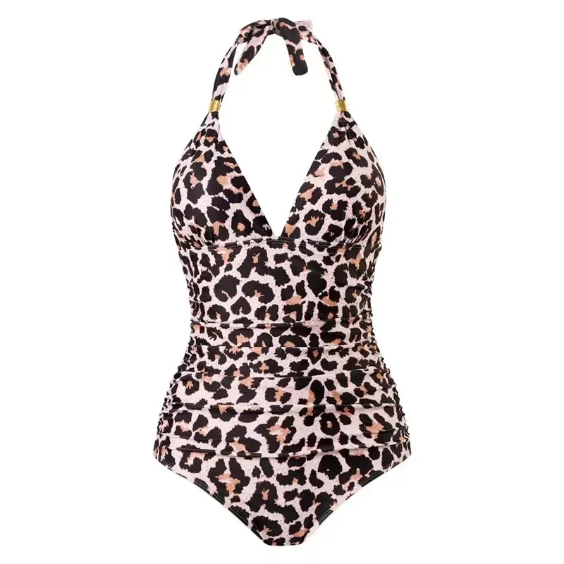 2024 Sexy Een Stuk Tankini Plus Size Badmode Vrouwen Zwart Halter Hot Monokini Badpak Push Up Badpak Hoge Taille bodysuit