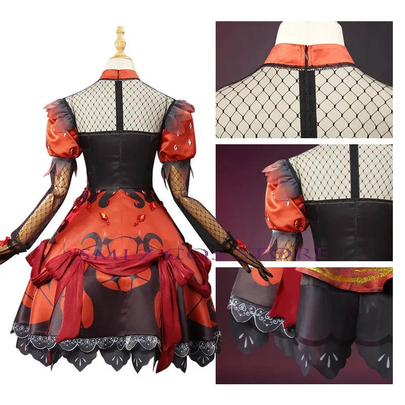 ملكة جمال الرمان بابيلون تأثيري لعبة الهوية الخامس فتاة صغيرة زي الأميرة لوليتا فستان البدلة حفلة هدية الزي للمرأة