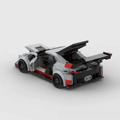 Audied Racing Speed Leksaksbilserie Klossar R8 GT3 Champions Sportbil Byggklossar Fordon Kloss Utbildning Barnleksaker För Pojkar 10 best sales Audi R8 Lego - №2