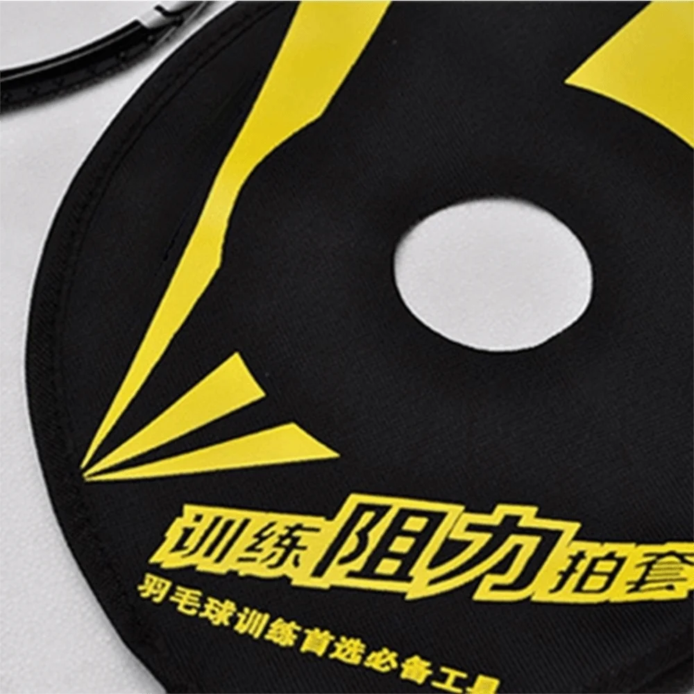 Canvas Badminton Racket Resistance Cover Black Blue Training Racquet Sleeves Professional Sport Supplies Strength Exerciser