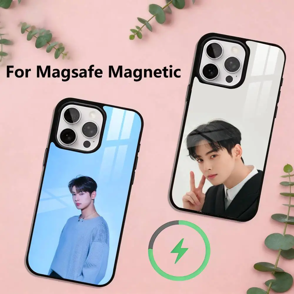 

Korean Actor Kim Go-eun Phone Case For iPhone17,16,15,14,13,12,11 Plus,Pro Magnetic with Magsafe Wireless Charging