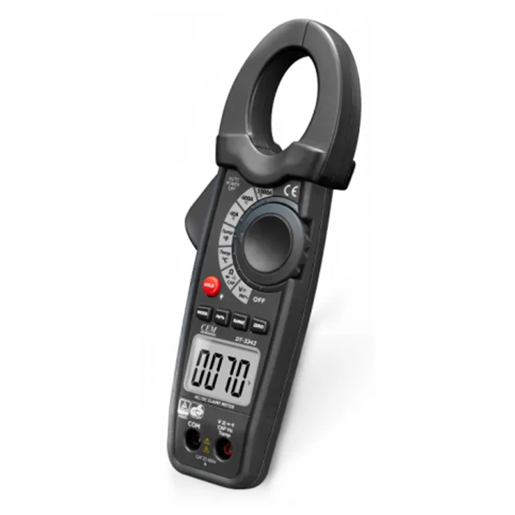Xtester-CEM AC/DC 1000A Multifunktionales digitales Zangenmessgerät (Modell DT-3343)