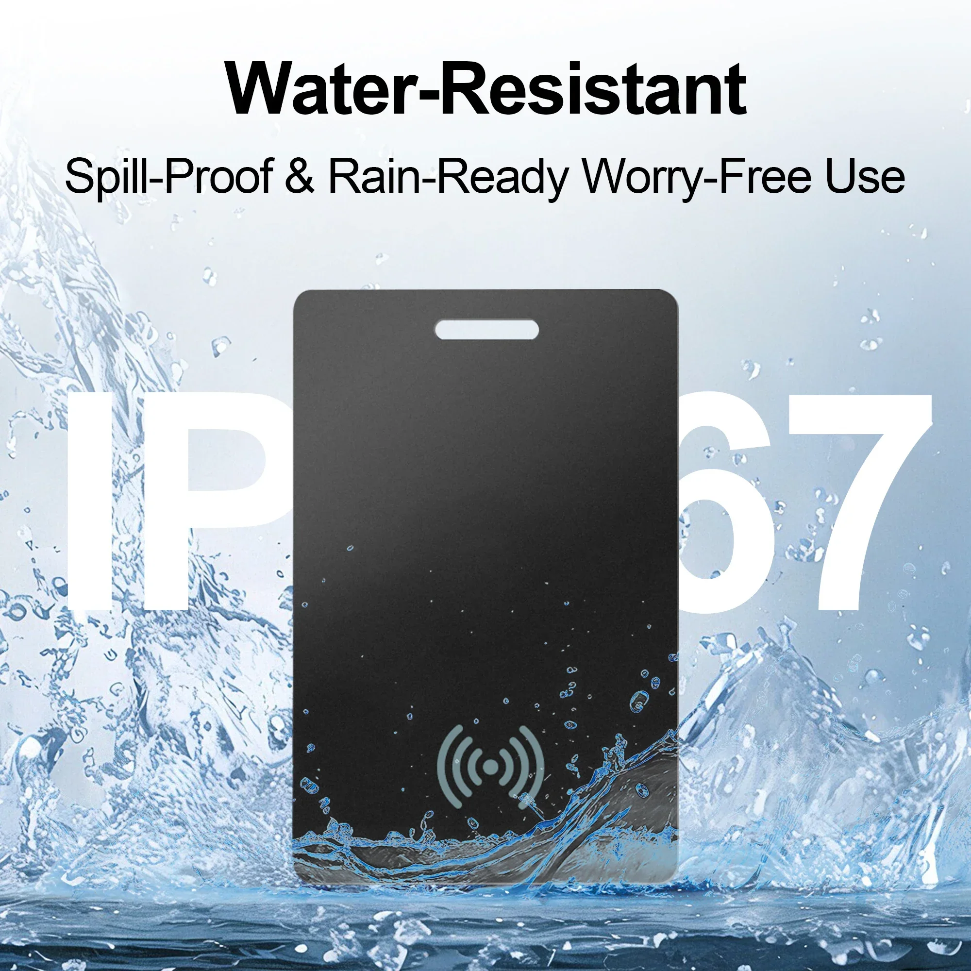 شاحن لاسلكي، محفظة مكتشف المفاتيح، بطاقة مضادة للخسارة، تتبع Google GPS، علامة موقع Android الذكية مع Google Find Hub Tracker