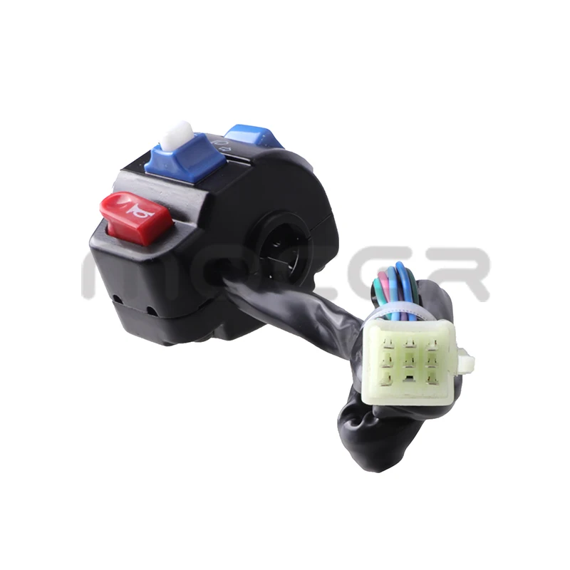 Left or Right Motorcycle Handlebar Control Switch Horn Turn Signal 12V For E-bike Gy6 50cc 125cc 150cc Moped Scooter Accessories