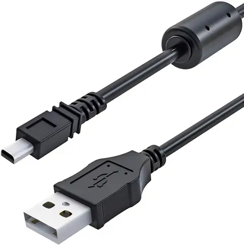 8Pin  USB Data Cable for OLYMPUS FE-20 FE20 FE3010 FE-310 FE310 FE-3010 FE-320 FE320 FE-330 FE330 FE-340 FE340 FE-350 FE350