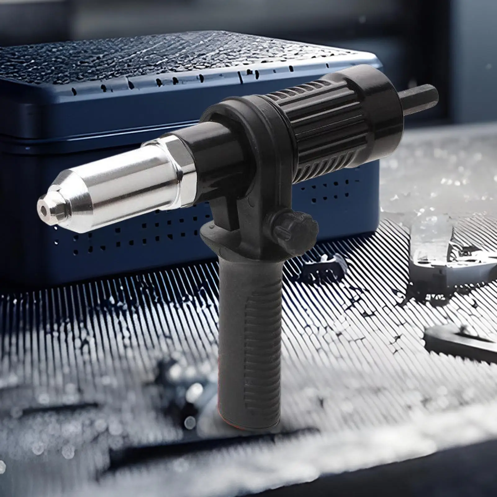 برشام محول للحفر أداة الحفر السلطة مقبض مريح برشام طقم محول لصناعة المرآب إصلاح صيانة ورشة عمل