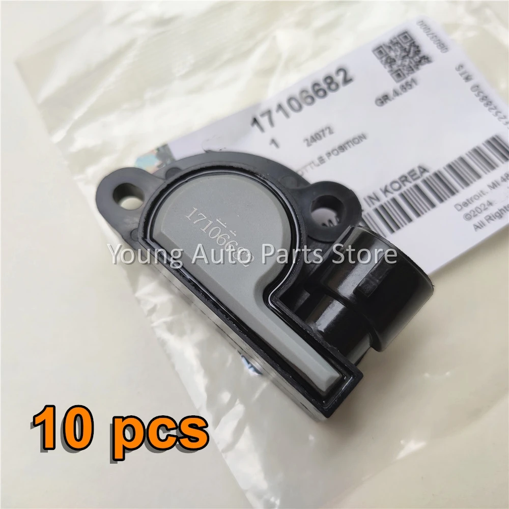 

10PCS 17106682 Throttle Position Sensor TPS For Opel For Buick For Chevrolet Daewoo Isuzu Pontiac OE# 17111822 17087061 17087654